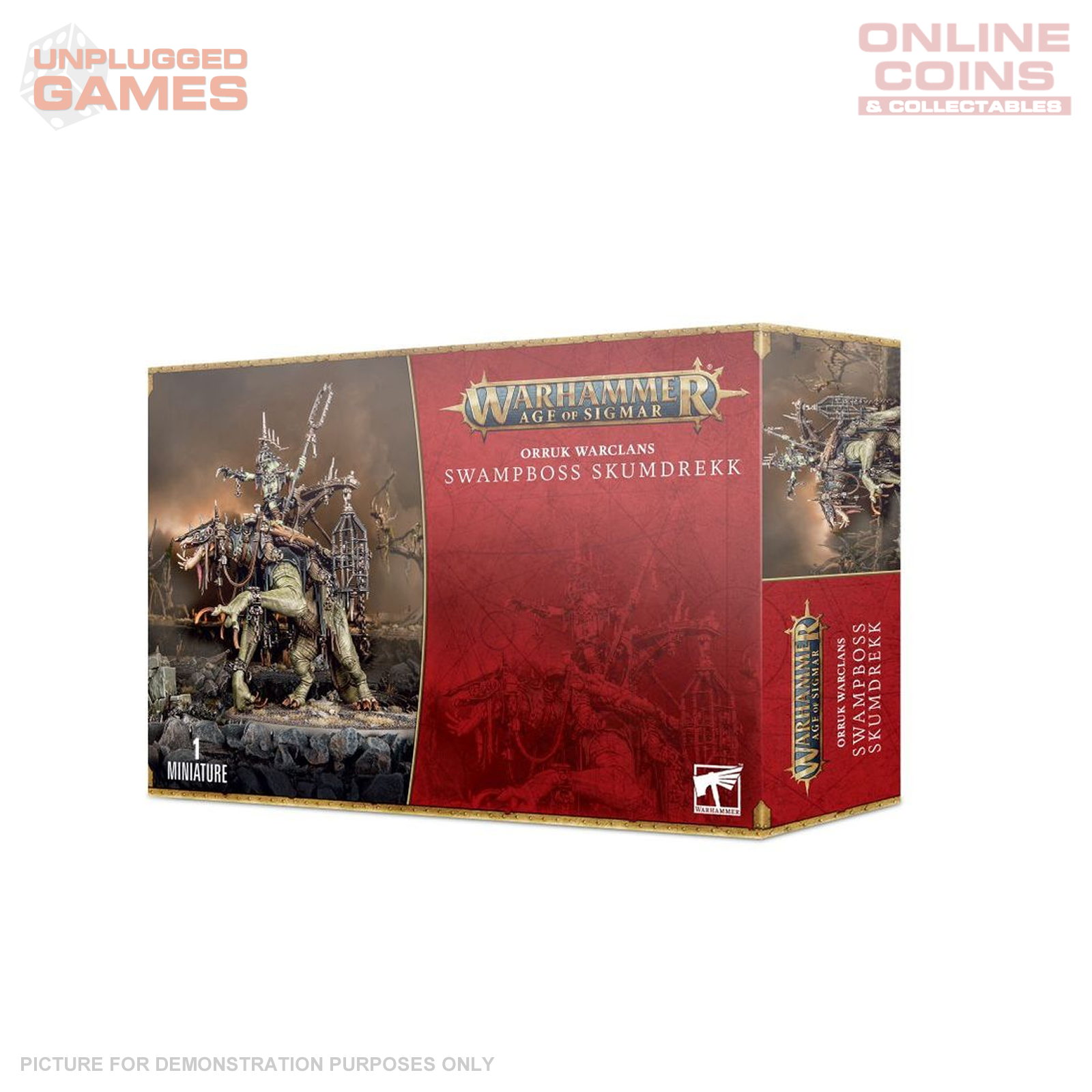Warhammer Age of Sigmar - Orruk Warclans Swampboss Skumdrekk